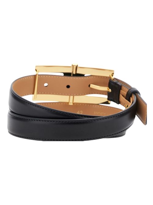 Cintura nera in ecopelle Elisabetta Franchi | CT57S57E2110
